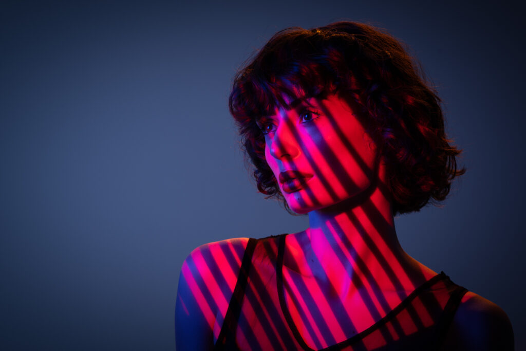 Emma - Colour Gel Portrait Shoot