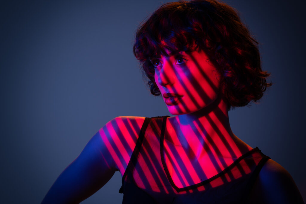 Emma - Colour Gel Portrait Shoot