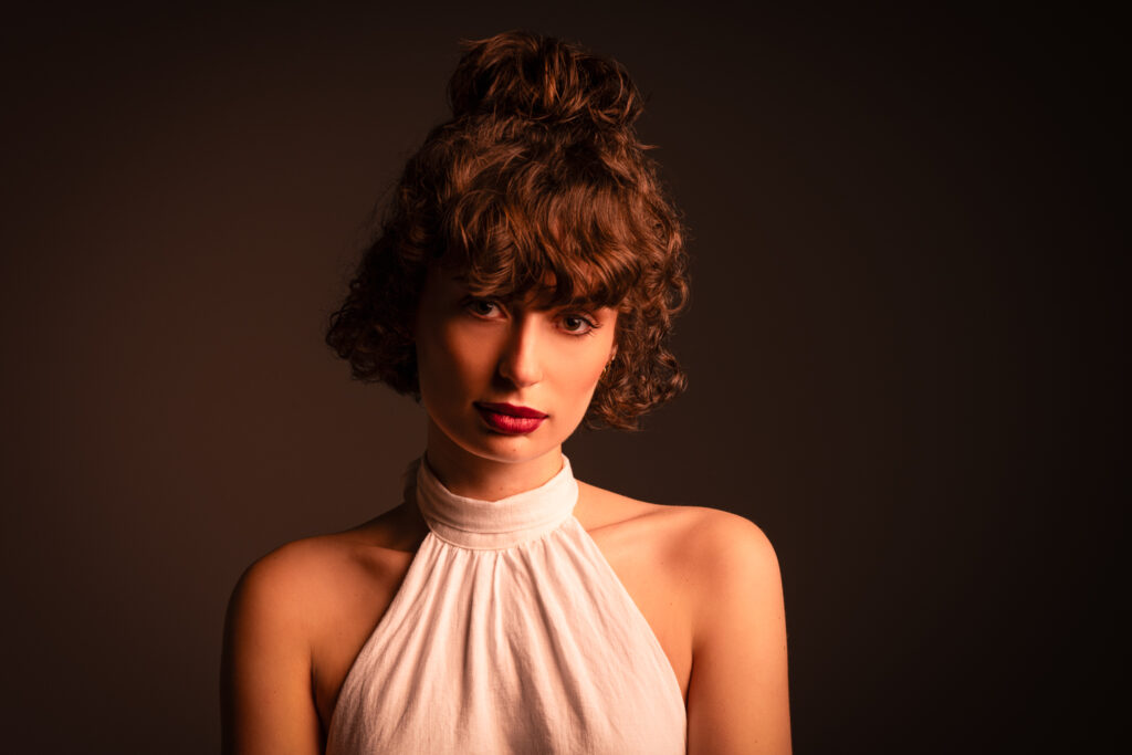 Emma - Colour Gel Portrait Shoot