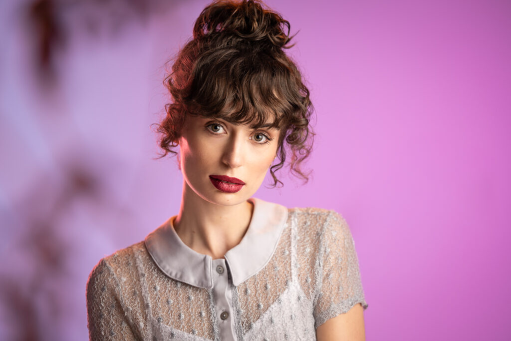 Emma - Colour Gel Portrait Shoot