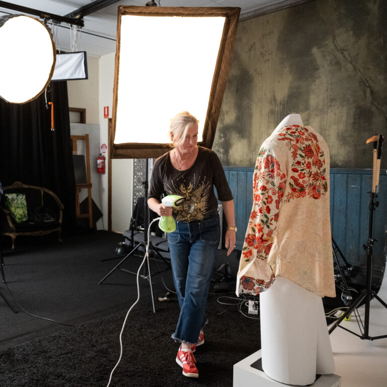 Simon Vaughan shoots ghost mannequins in the Pro Studio