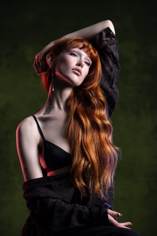 colour gel shoot (Ashlee)