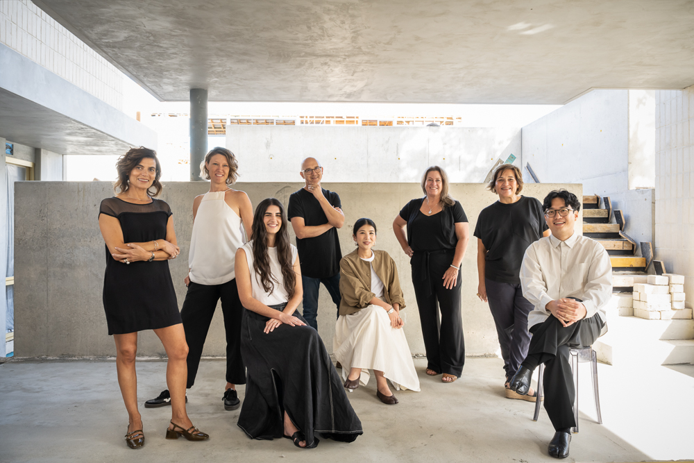 corporate group shot on location