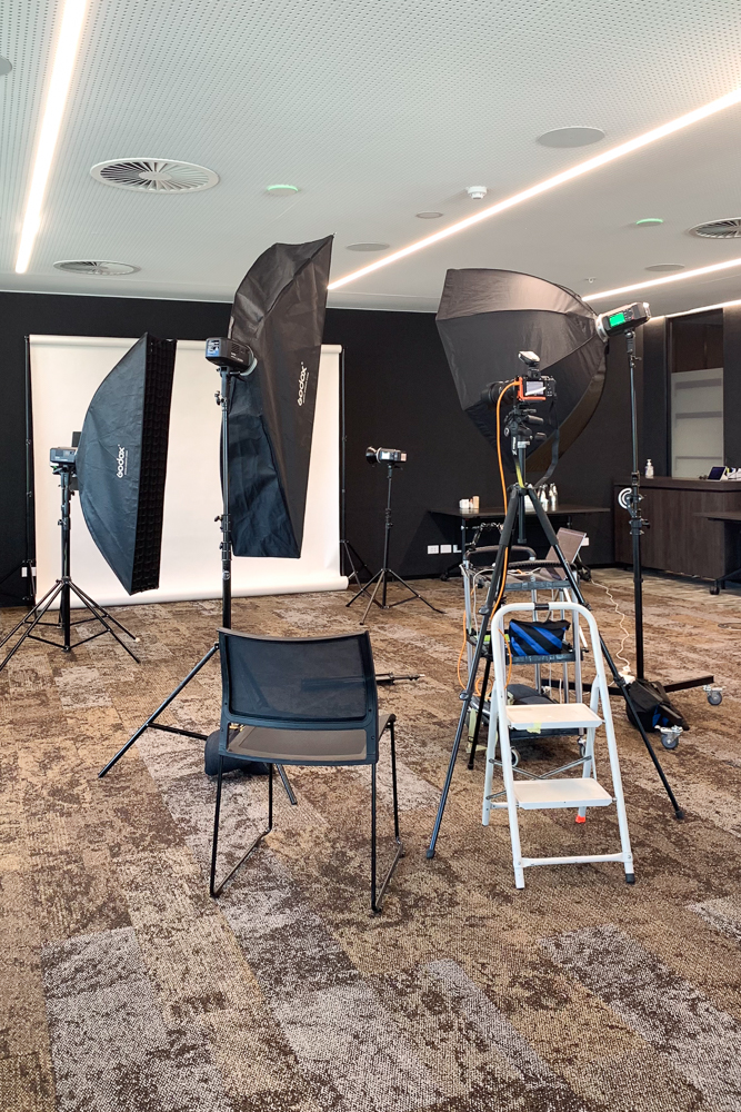 equipment on location