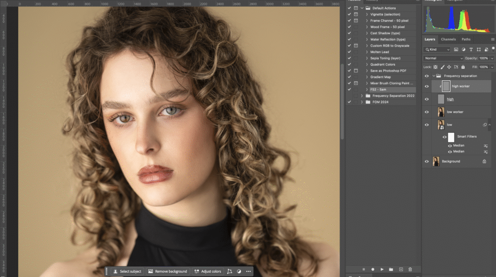 Headshot Retouching