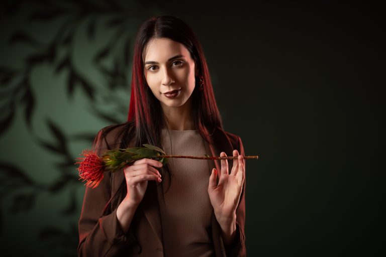 Marie Dimopoulos showcasing Cog Creative Space 'Colours of the Week'